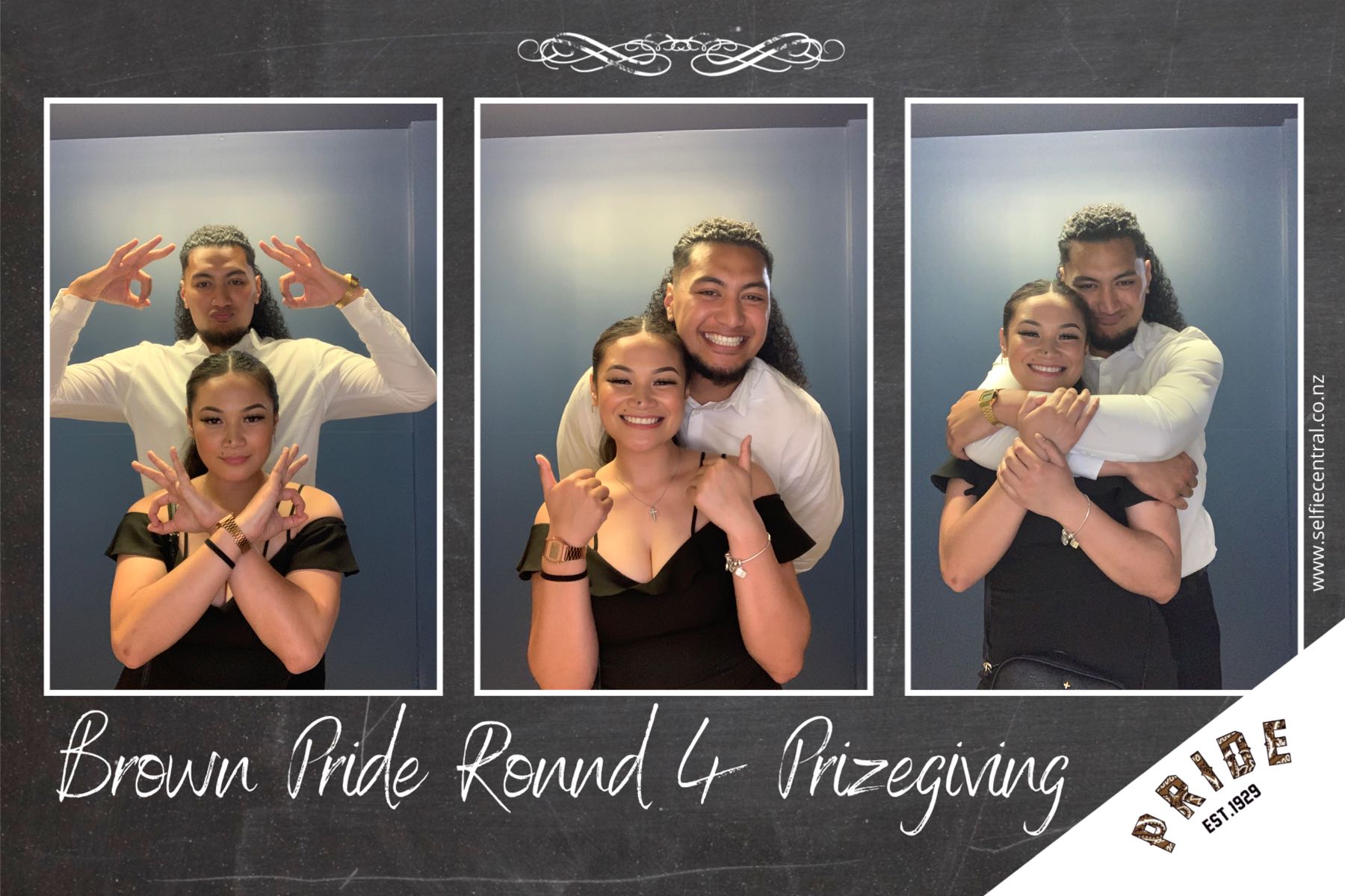 Brown Pride Round 4 Prize Giving | View more photos from the event at gallery.photobooth.co.nz/u/SelfieCentral/Brown-Pride-Round-4-Prize-Giving